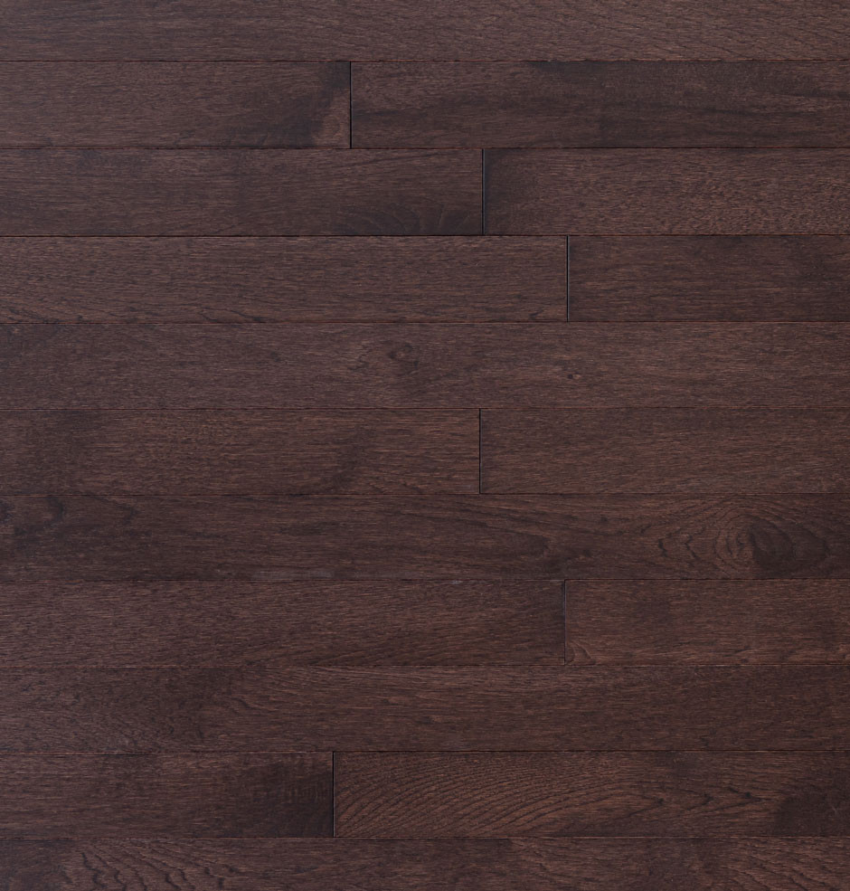 Moka Hickory Hardwood Flooring | Domestic | Elite | Elite Plus