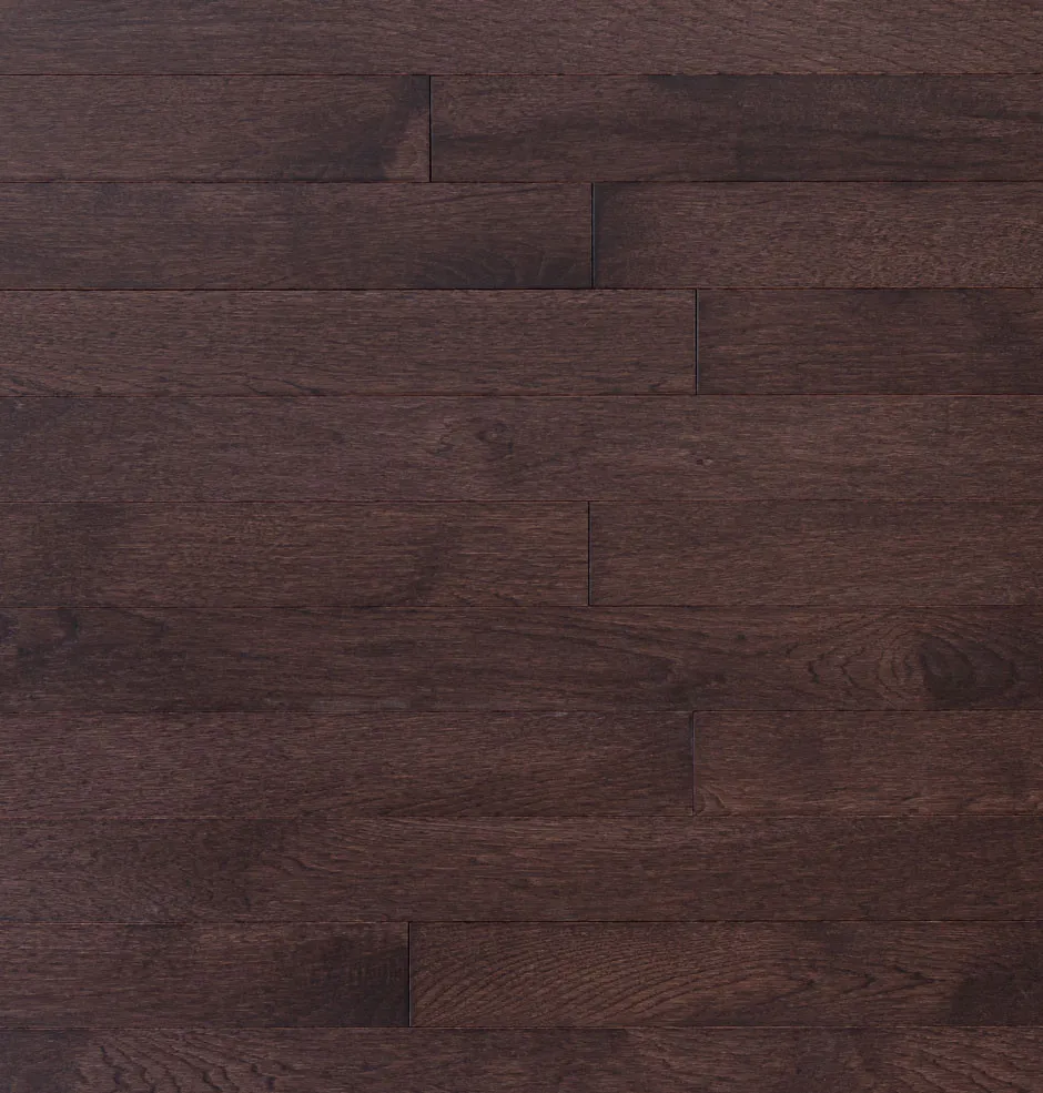 Moka Hickory Hardwood Flooring | Domestic | Elite | Elite Plus