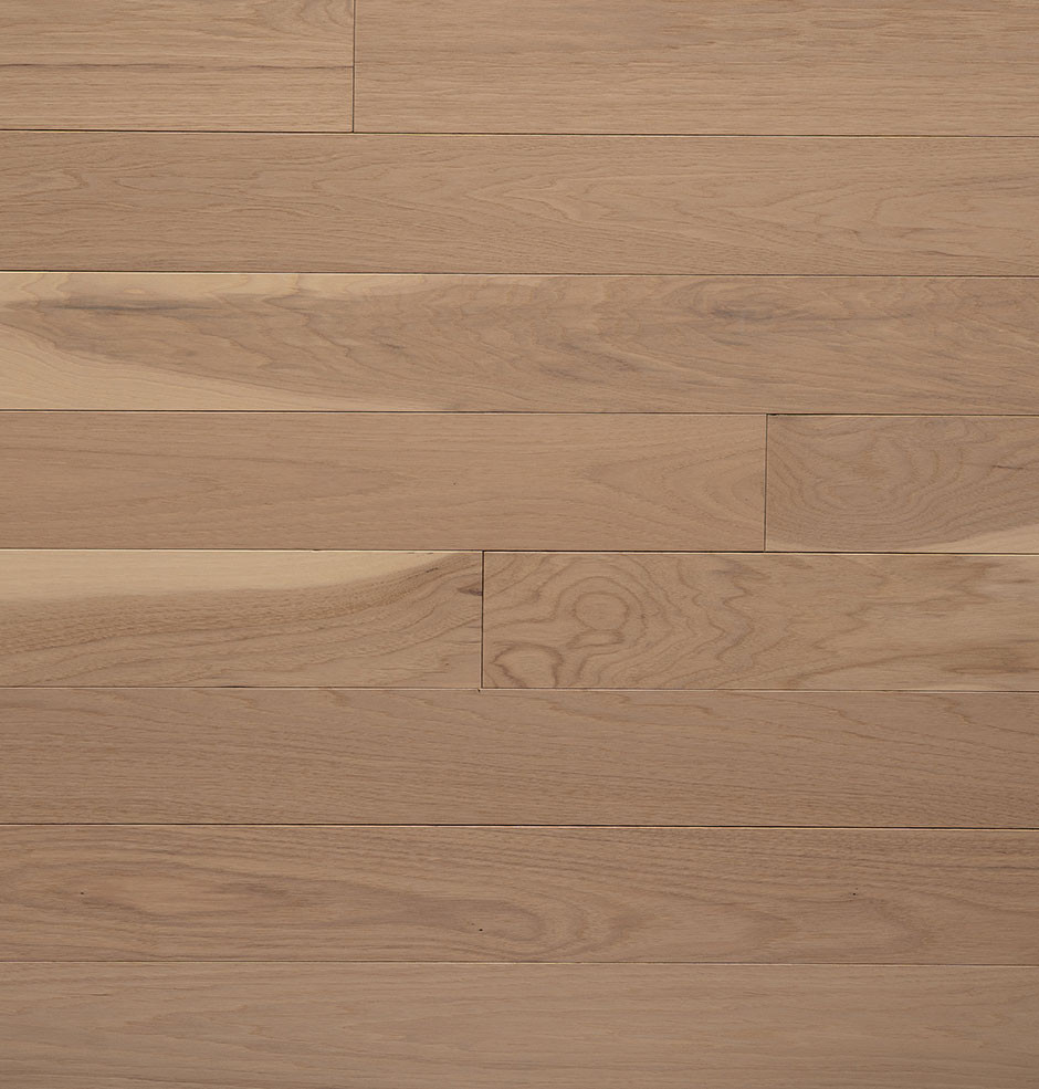Taupe Hickory Hardwood Flooring | Domestic | Elite | Elite Plus