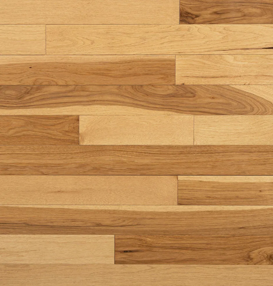 Wheat Hickory Hardwood Flooring | Domestic | Elite | Elite Plus