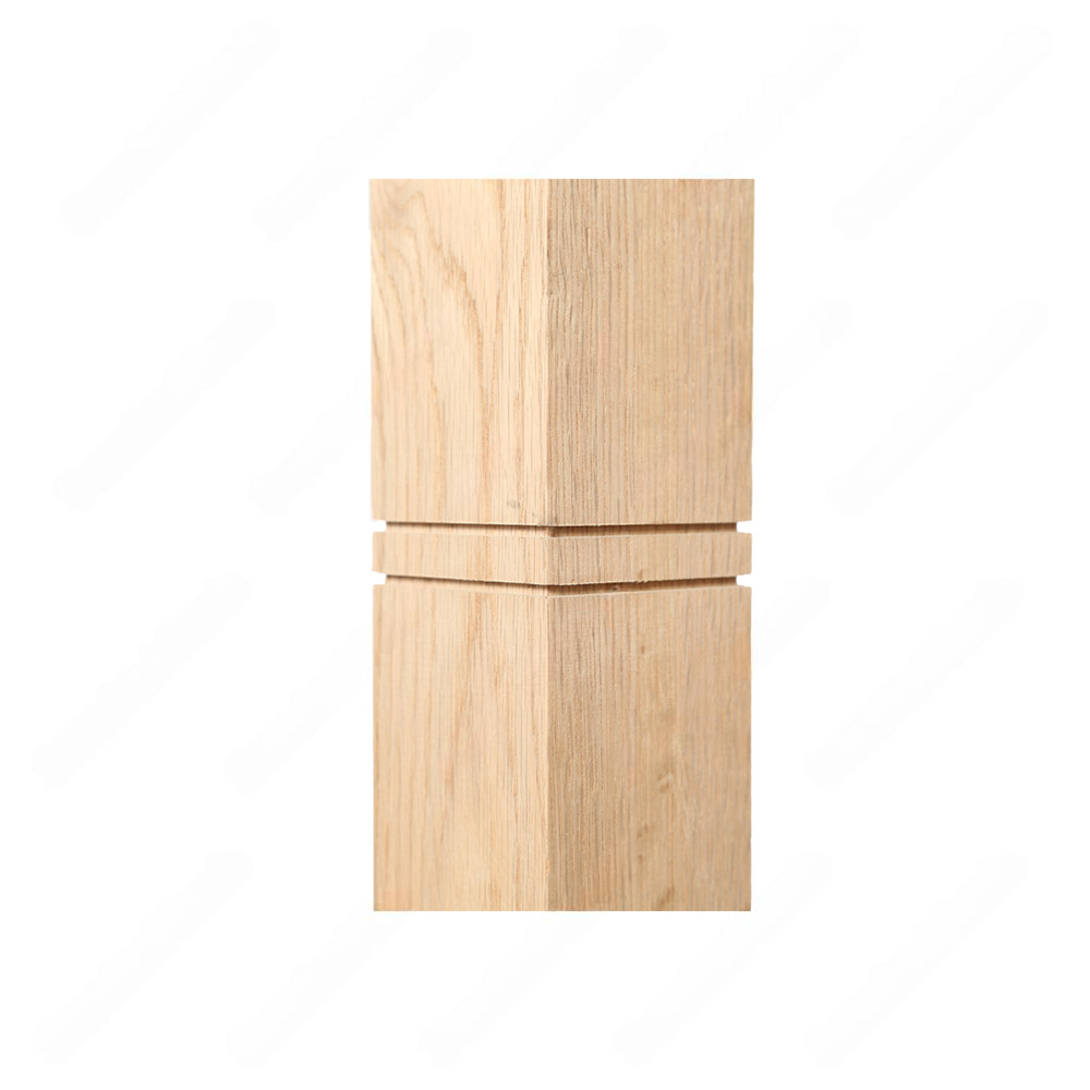 PM101 1210 Unfinished Red Oak Stair Post