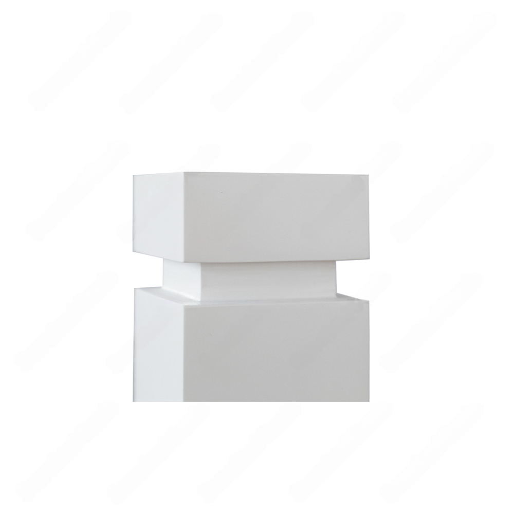 PM401 1230 Primed White Wooden Post(Available in Metal Frame)