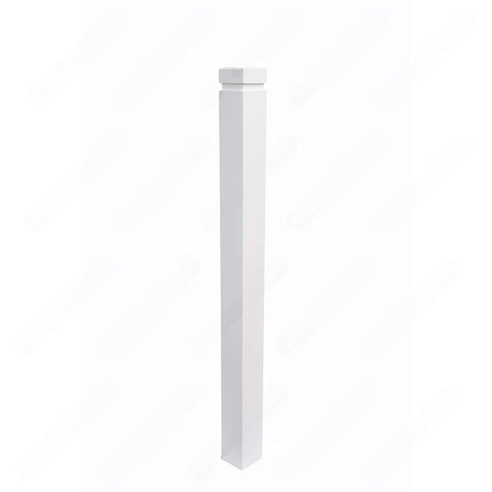 PM401 1260 Primed White Wooden Post(Available in Metal Frame)