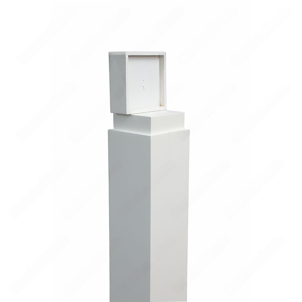 PM401 1260 Primed White Wooden Post(Available in Metal Frame)