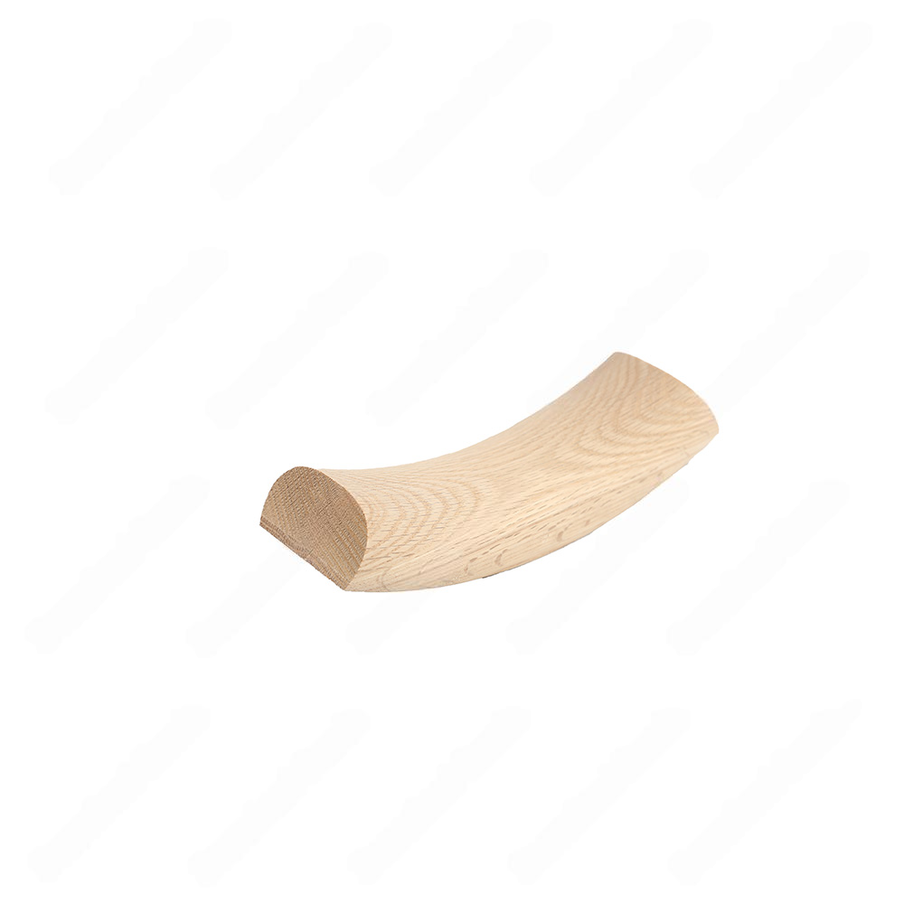 F106 HF-12 Up Easing Unfinished Red Oak | Maple Handrail Accessory