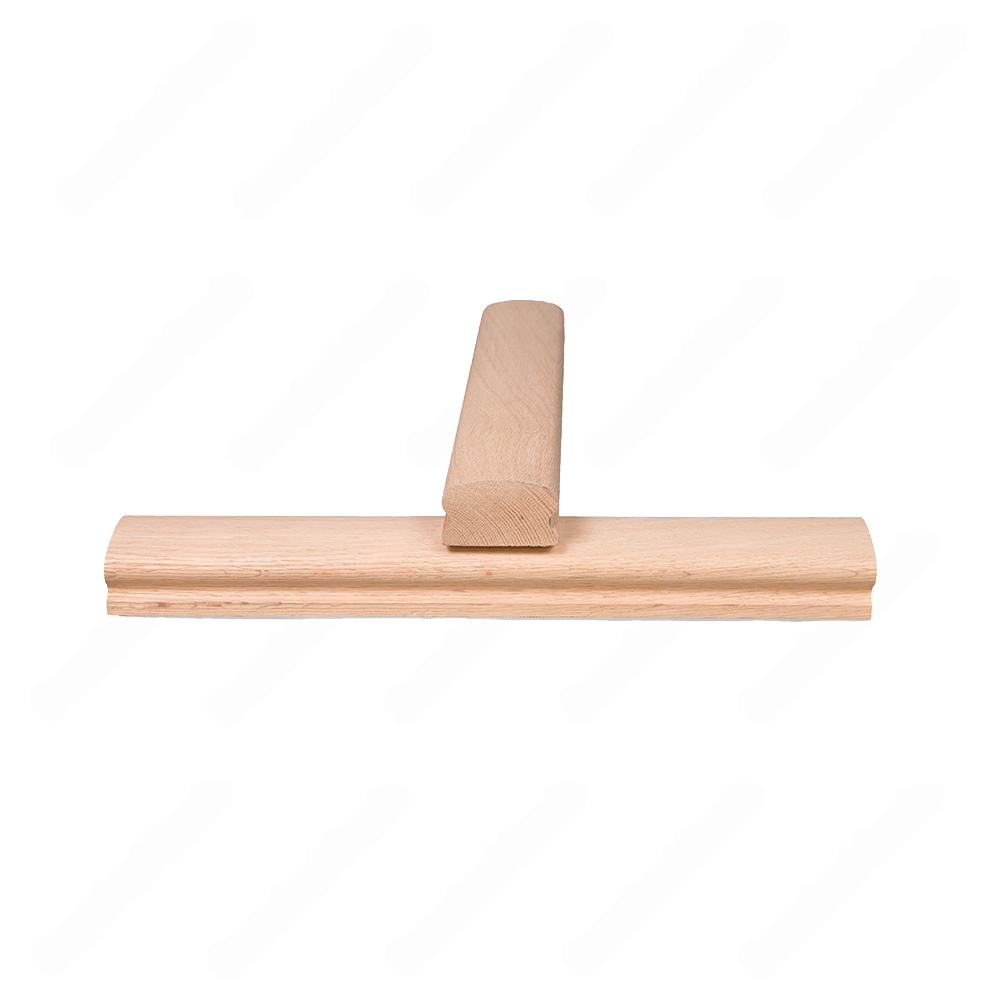 H101 HC 3*1-13/16 Unfinished Red Oak Flat Handrail