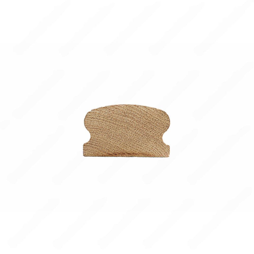 H101 HC 3*1-13/16 Unfinished Red Oak Flat Handrail