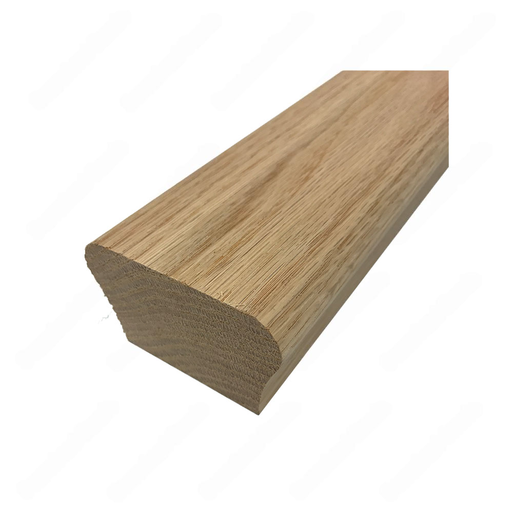 H101 HR 3*1 25/32 Unfinished Red Oak Flat Handrail