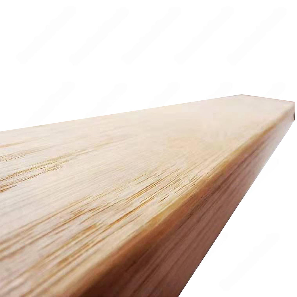 H101 HS 2-7/8*1-5/8 2 Flat Handrail Engineered Red Oak