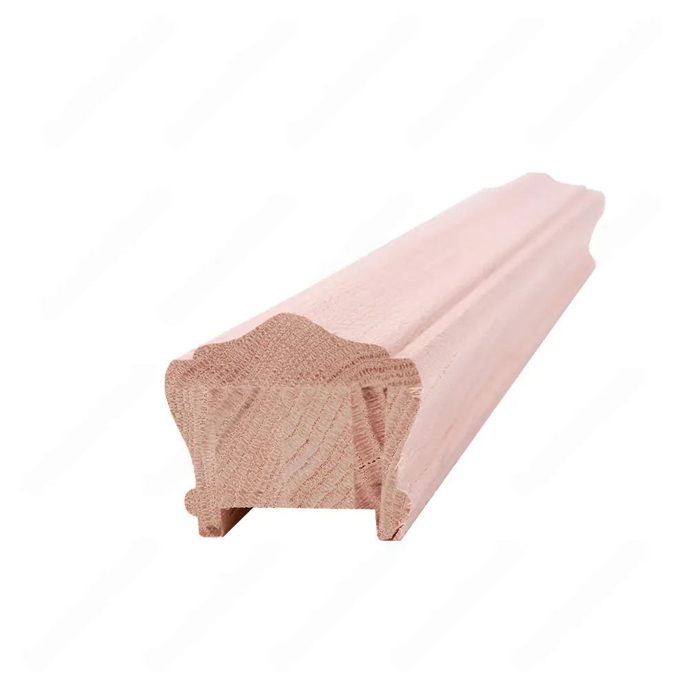 H101 HA 2 1/2*2 7/8 1 3/4 Grooved Handrail Red Oak