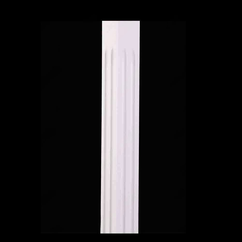 F1-33 1-1/4 Fluted Unfinished Red Oak Baluster, available in 36, 39, 42