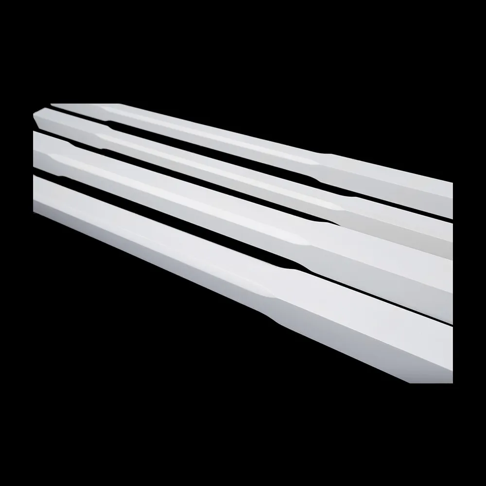F4-44 1-3/4 Chamfered Primed White Wooden Spindle, available in 36, 39, 42