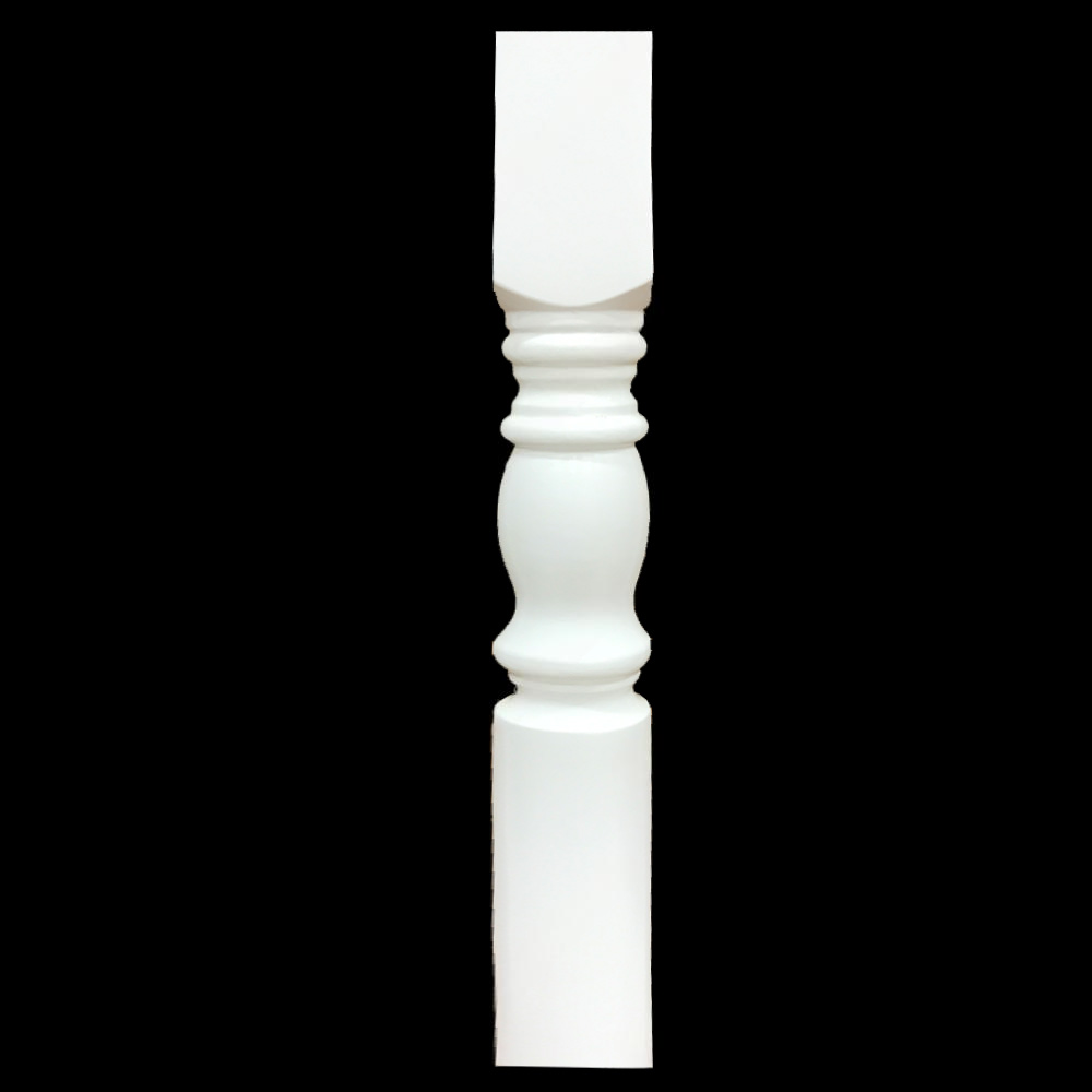 S1-44 1-3/4 Colonial Red Oak Unfinished Spindle, available in 36, 39, 42