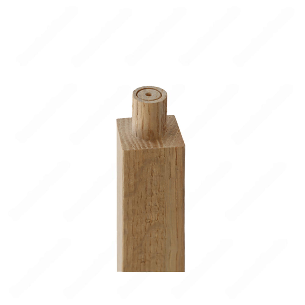 F0-33 1-1/4 Plain Unfinished Red Oak Spindles available in 36, 39, 42