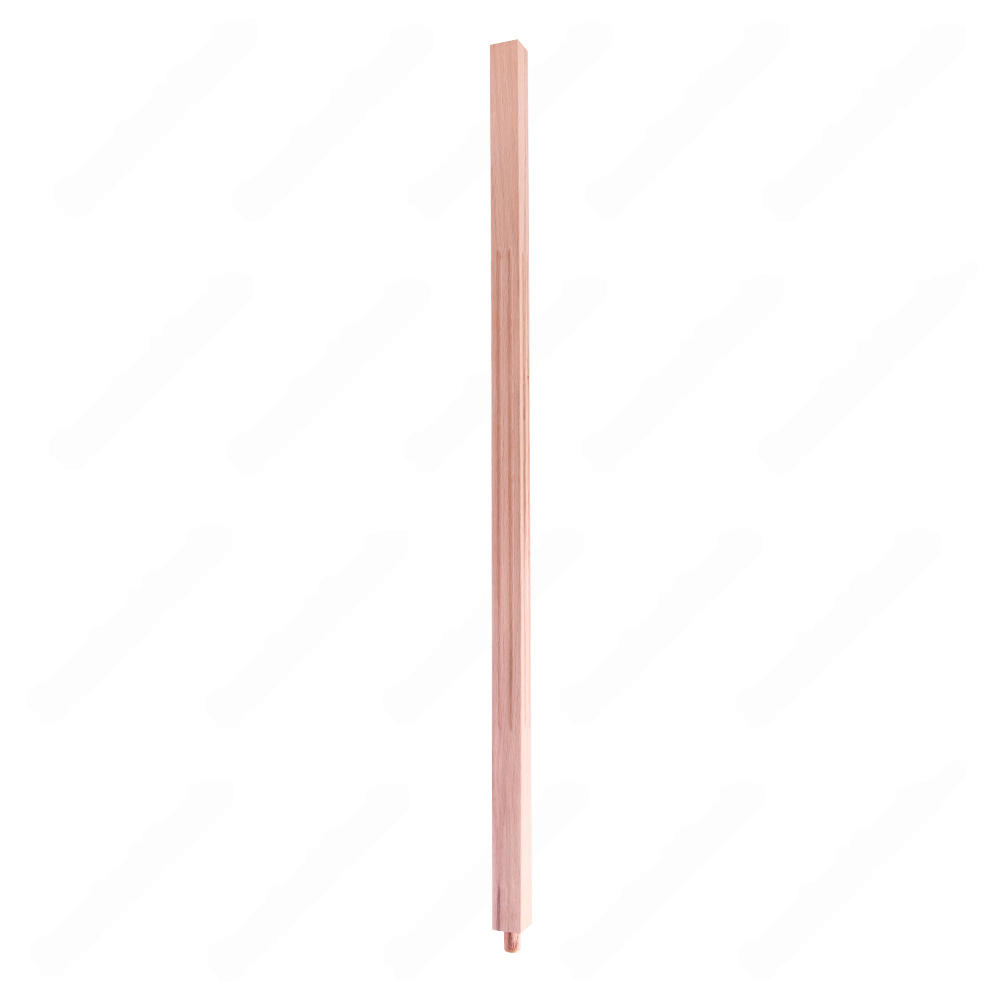 F1-44 1-3/4 Fluted Unfinished Red Oak Spindle, available in 36, 39, 42