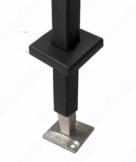 V-Bottom Insert Fit 1/2 Square Metal Balusters