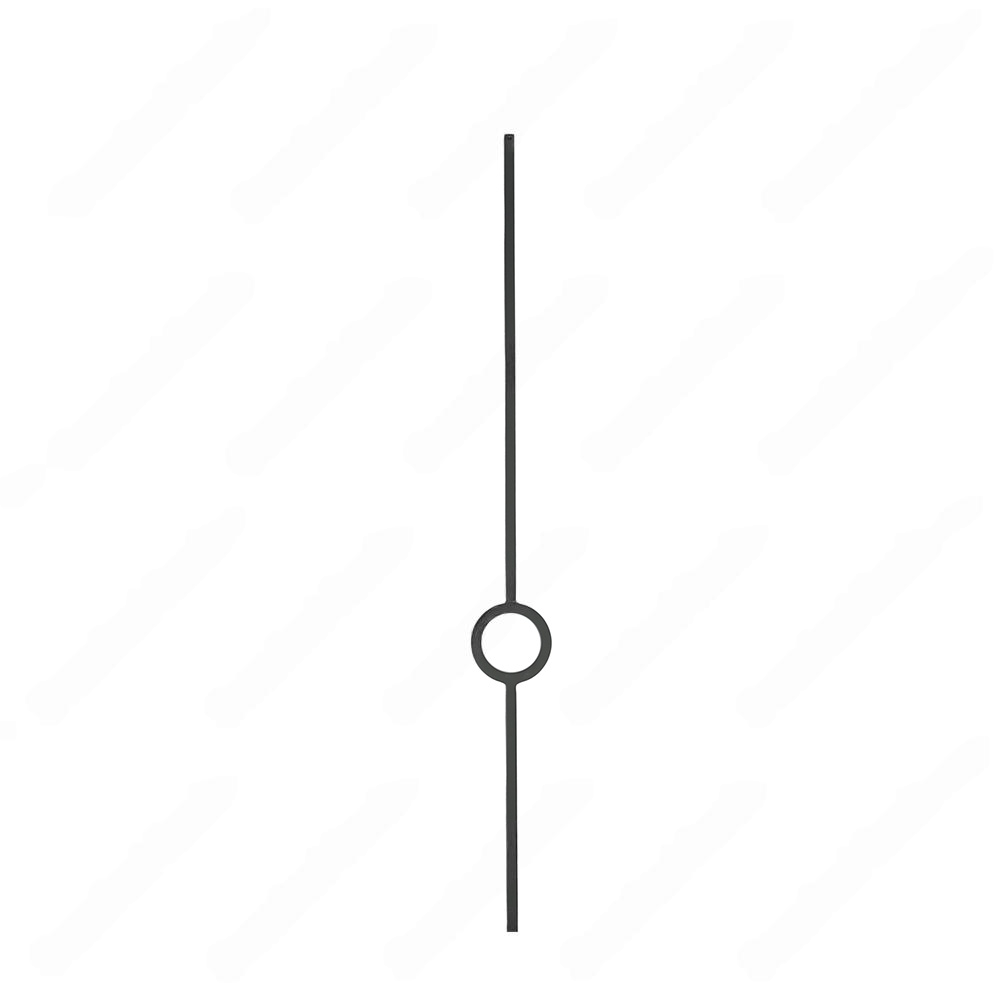 V-72-STB 1/2*44 Satin Black Iron Balusters(1/2 Tube)