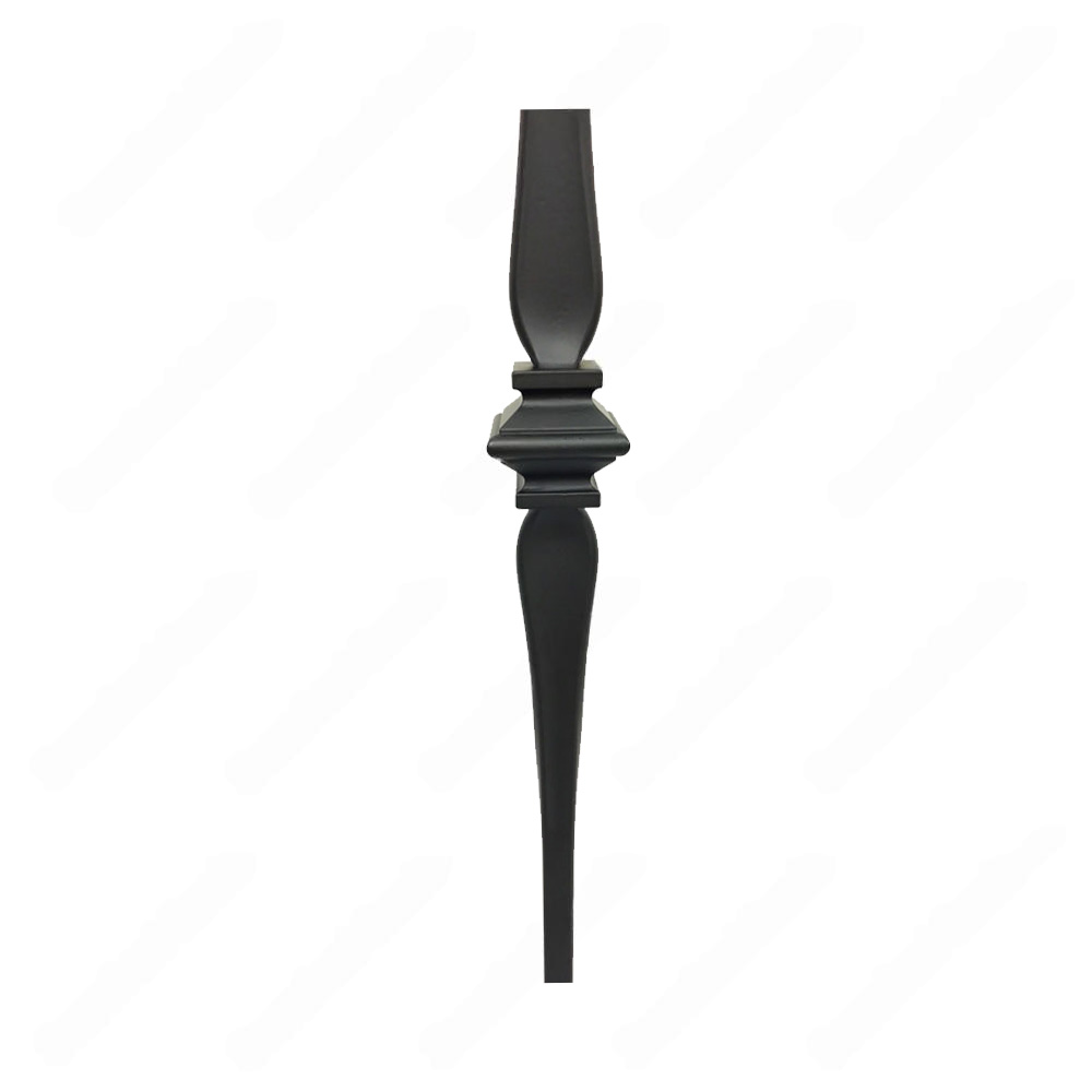 V-42-STB 1/2*44 Satin Black Iron Balusters(1/2 Tube)