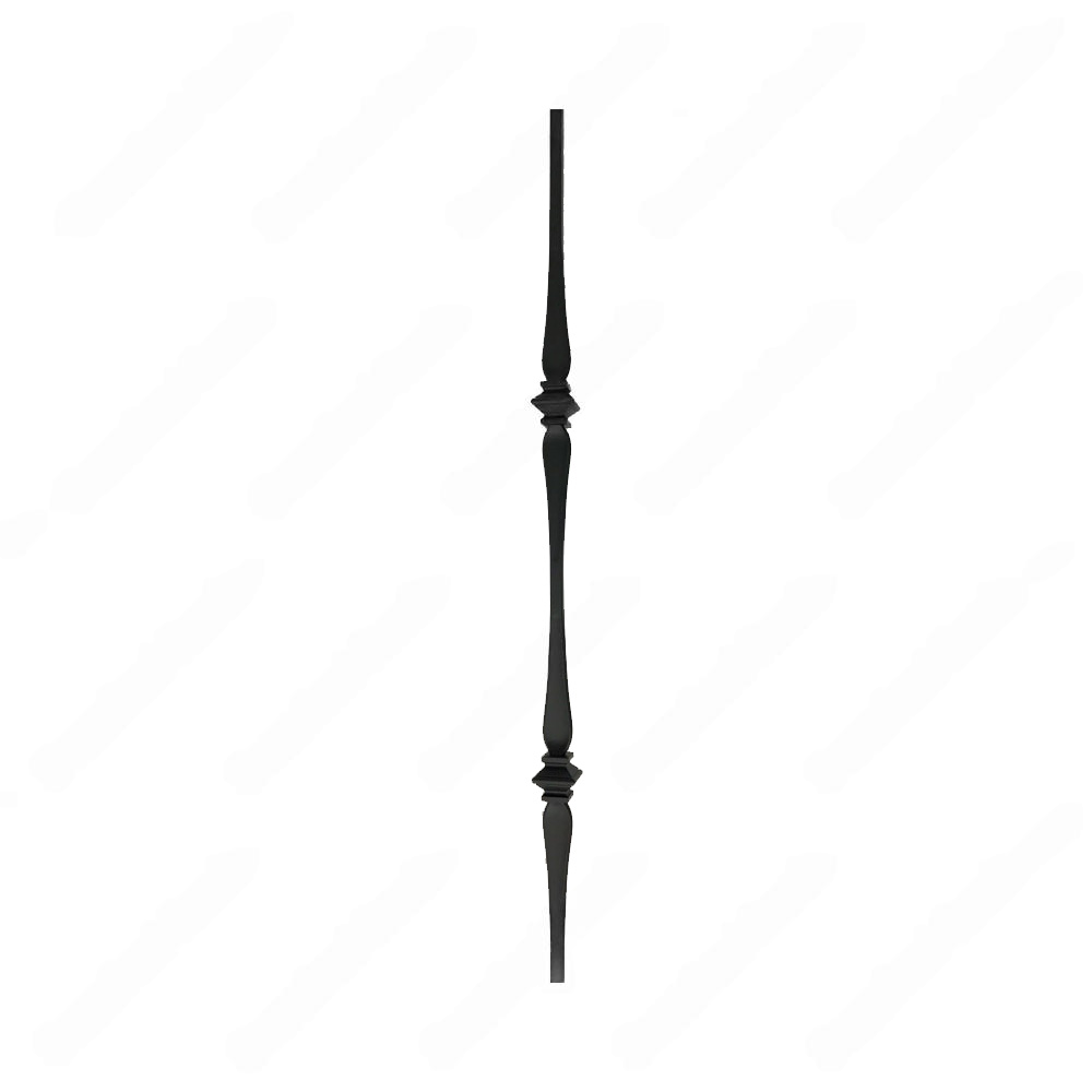 V-42-STB 1/2*44 Satin Black Iron Balusters(1/2 Tube)