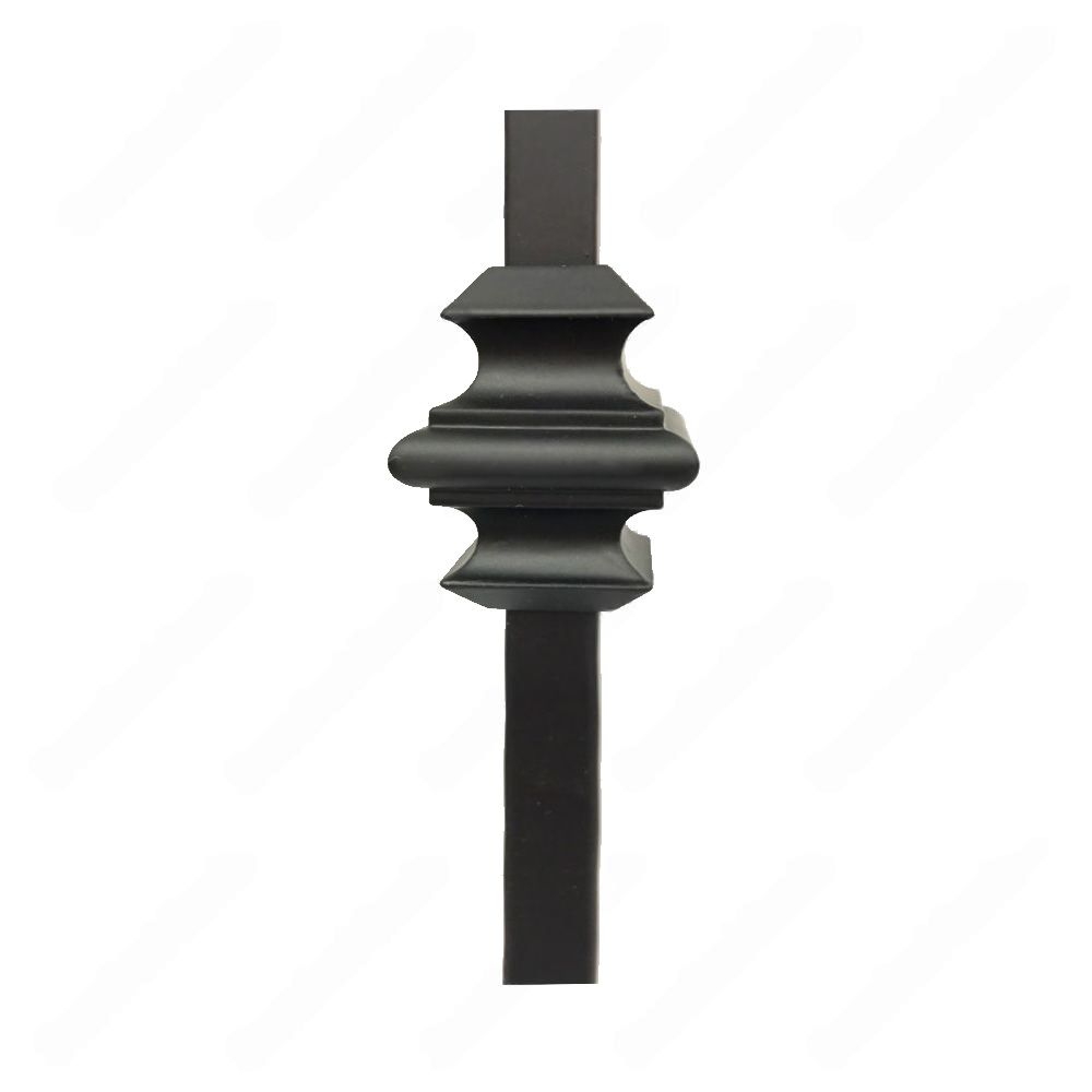 V-61-STB 1/2*44 Satin Black Iron Balusters(1/2 Tube)