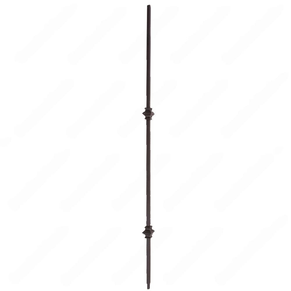 V-61-STB 1/2*44 Satin Black Iron Balusters(1/2 Tube)