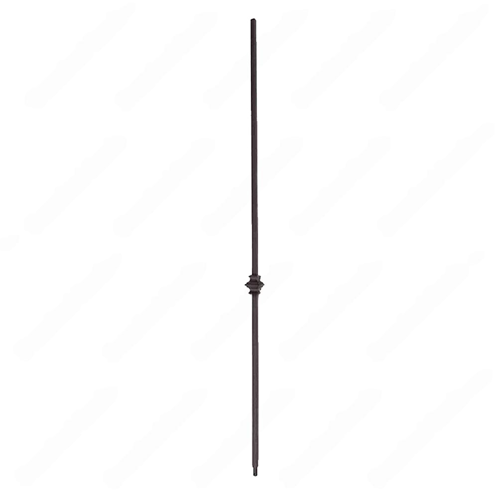 V-60-STB 1/2*44 Satin Black Iron Balusters(1/2 Tube)