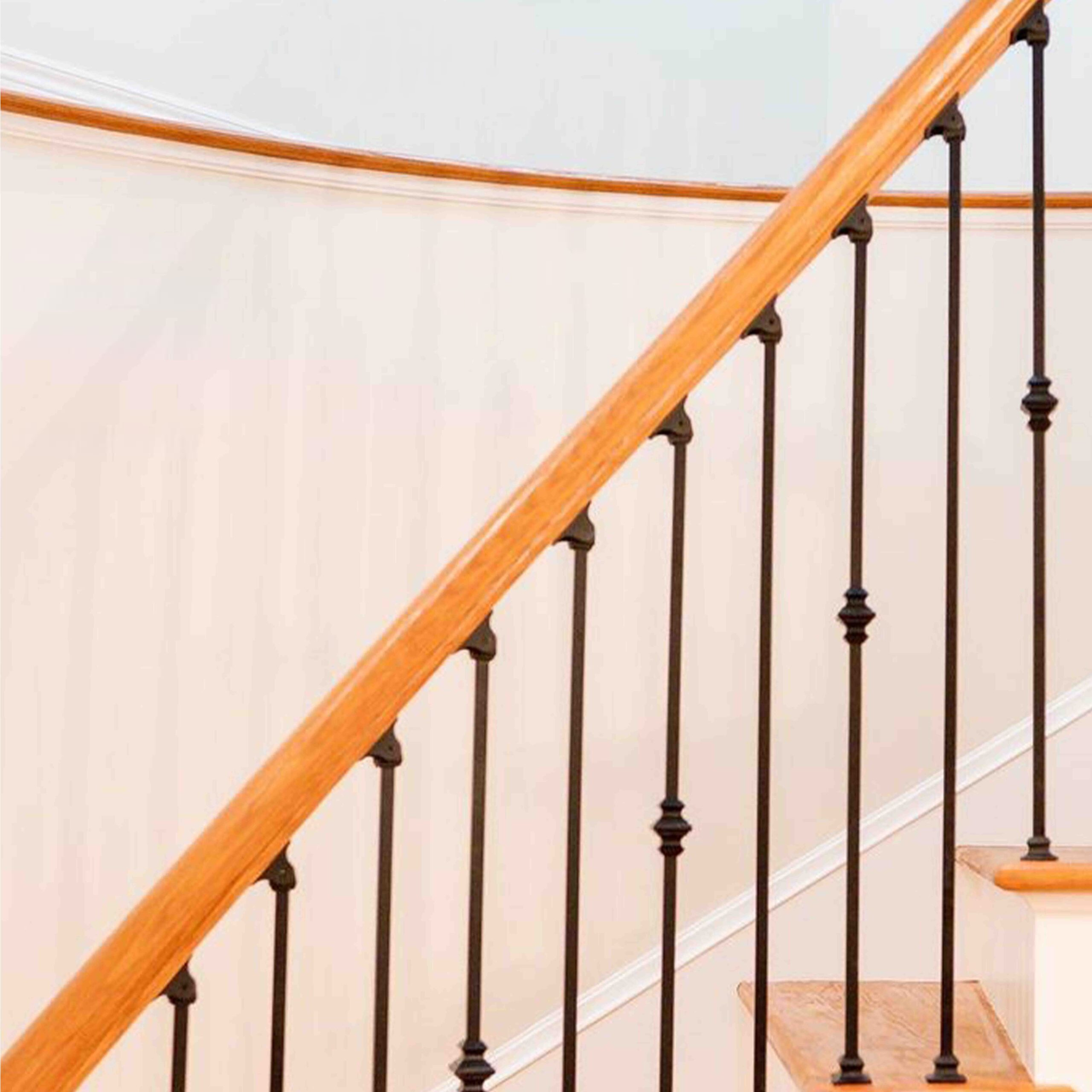 V-60-STB 1/2*44 Satin Black Iron Balusters(1/2 Tube)