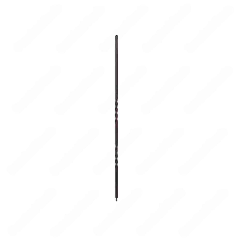 V-03-STB 1/2*44 Satin Black Iron Balusters(1/2 Tube)