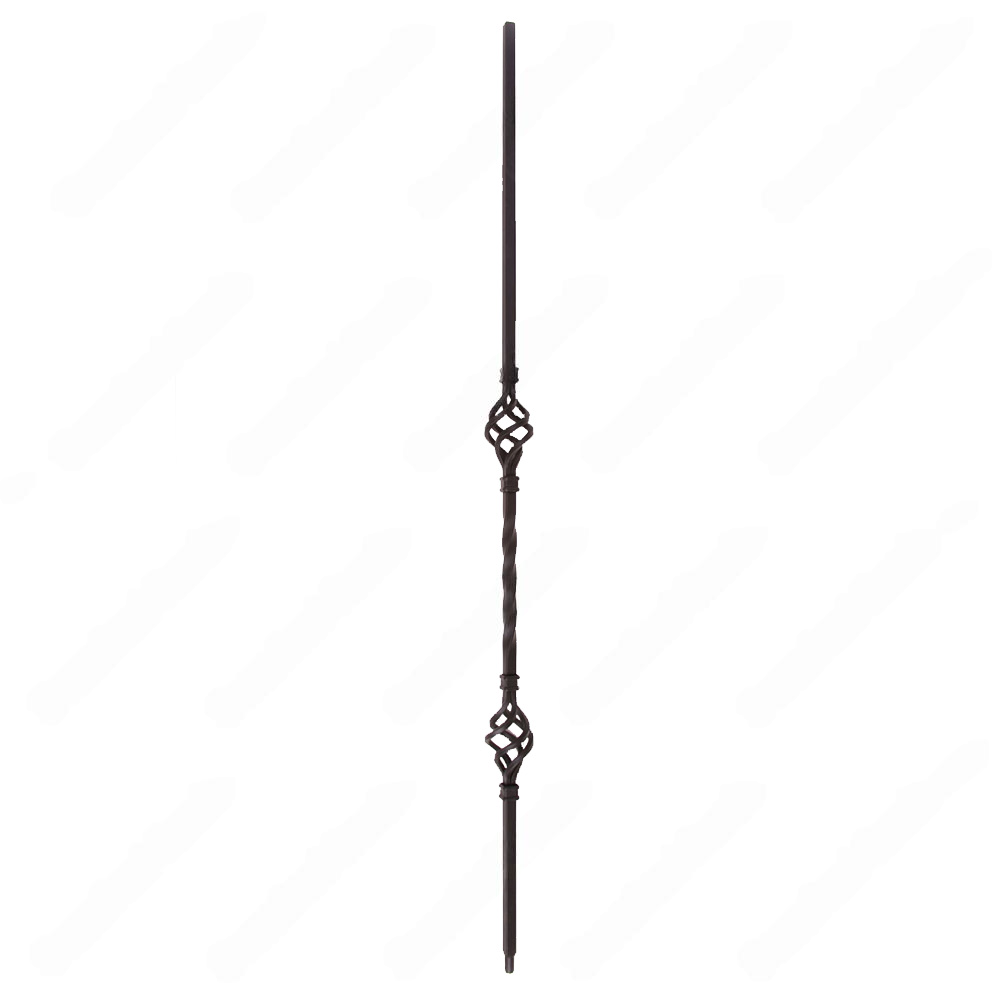 V-05-STB 1/2*44 Satin Black Iron Balusters(1/2 Tube)