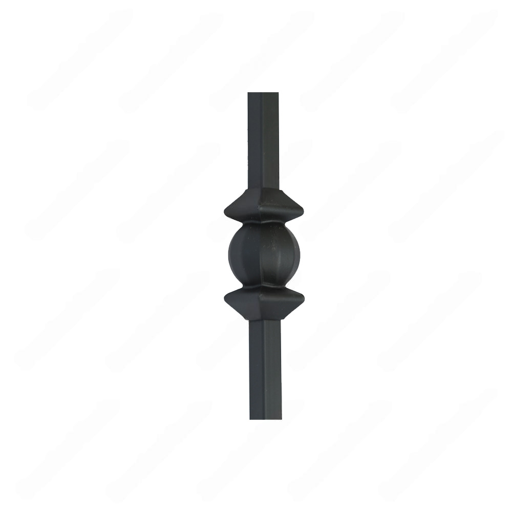 V-22-STB 1/2*44 Satin Black Iron Balusters(1/2 Tube)
