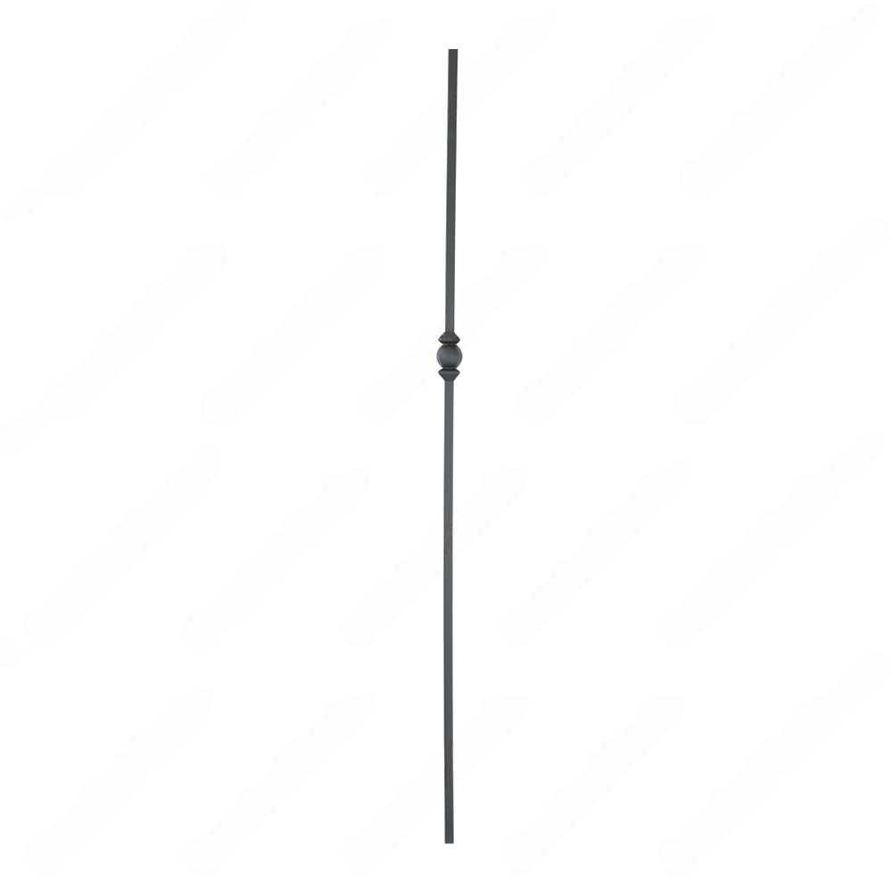 V-22-STB 1/2*44 Satin Black Iron Balusters(1/2 Tube)