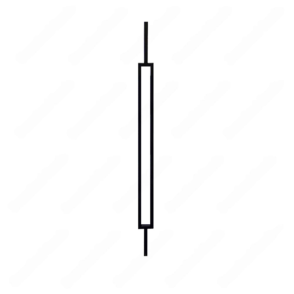 V-6.35-STB 1/2*44 Satin Black Iron Balusters(1/2 Tube)