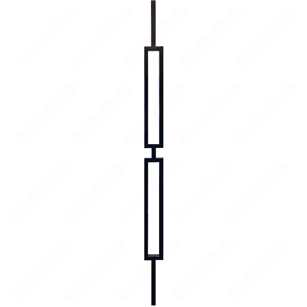 V-6.45-STB 1/2*44 Satin Black Iron Balusters(1/2 Tube)