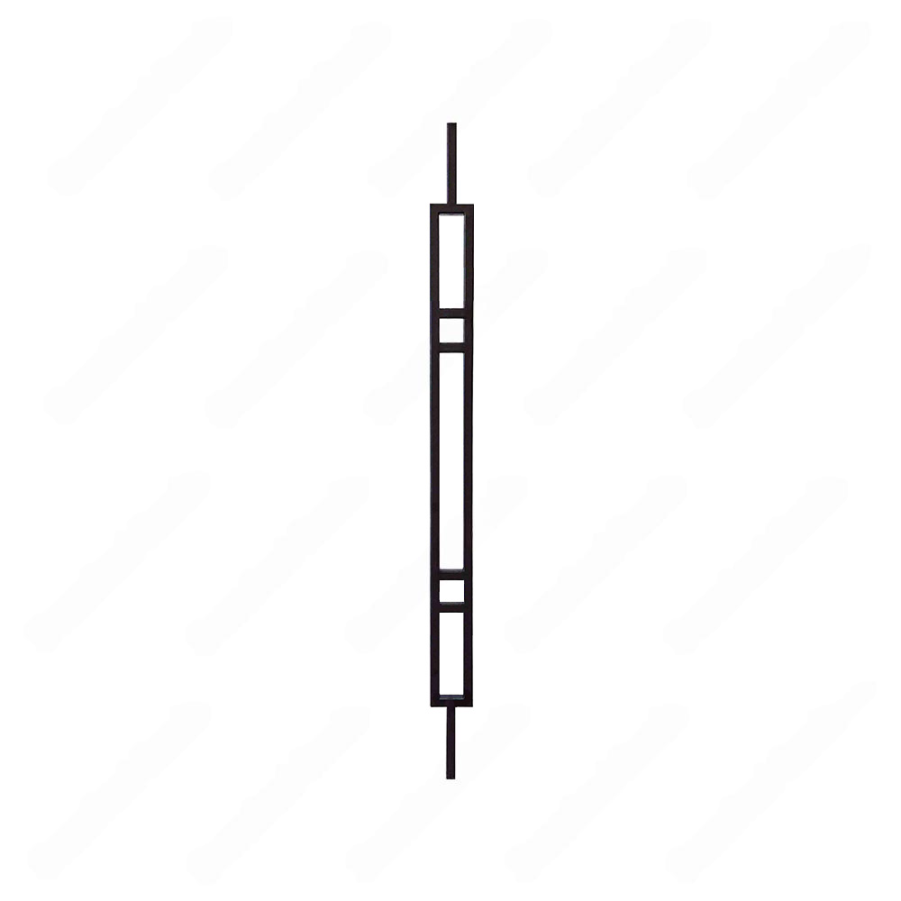 V-6.9-STB 1/2*44 Satin Black Iron Balusters(1/2 Tube)