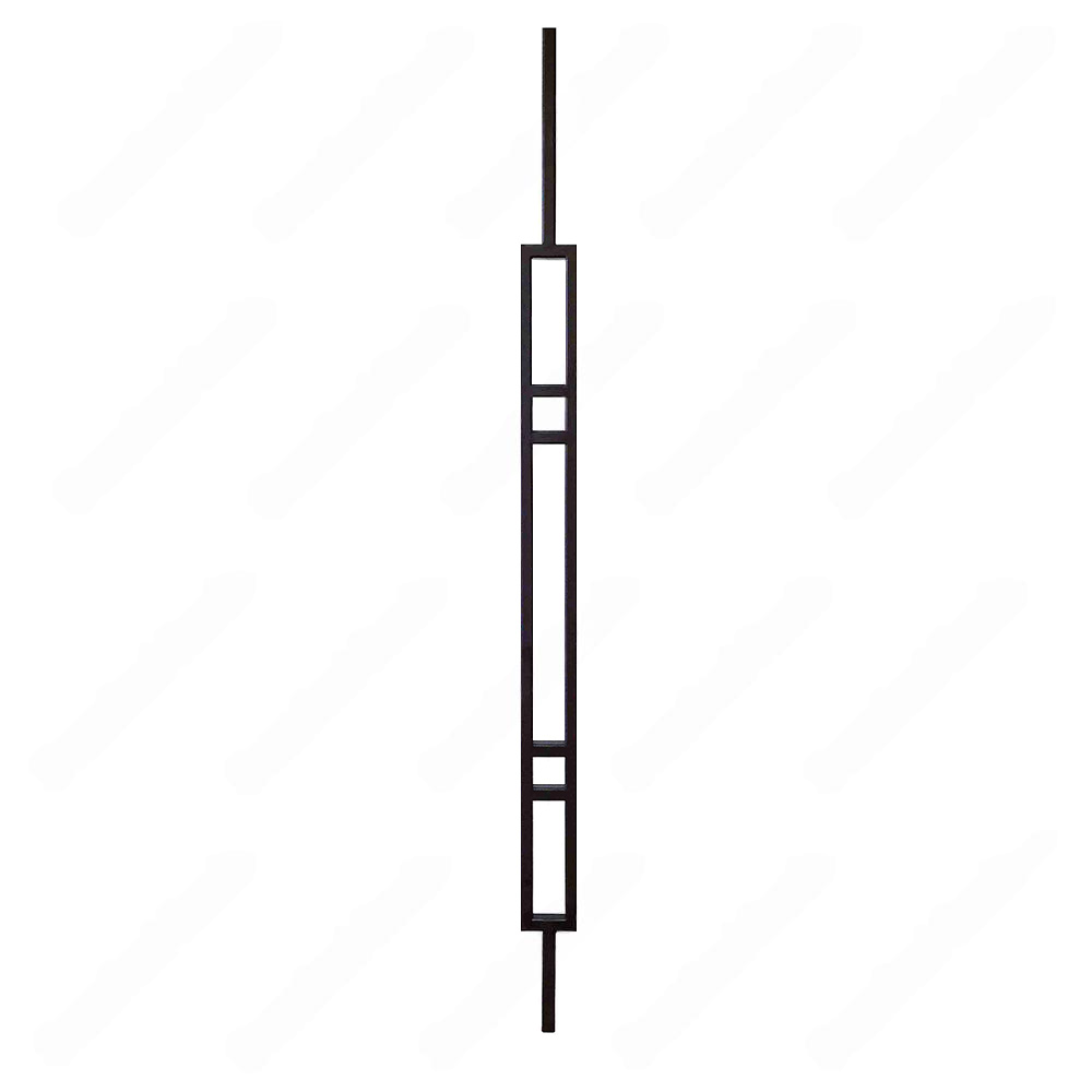 V-6.9-STB 1/2*44 Satin Black Iron Balusters(1/2 Tube)
