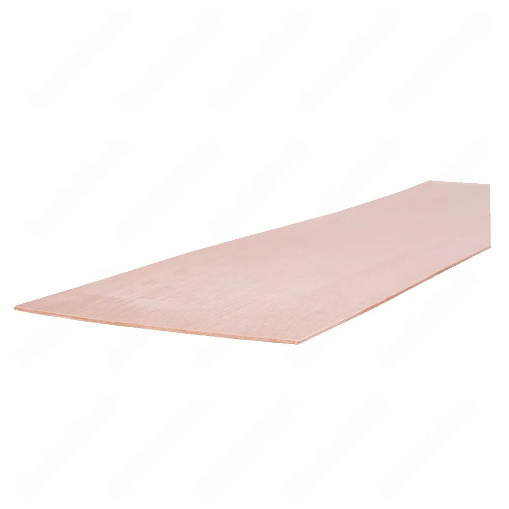 1/8" * 8ft * 8" Unfinished Both Sides Flexible Natural Red Oak Riser