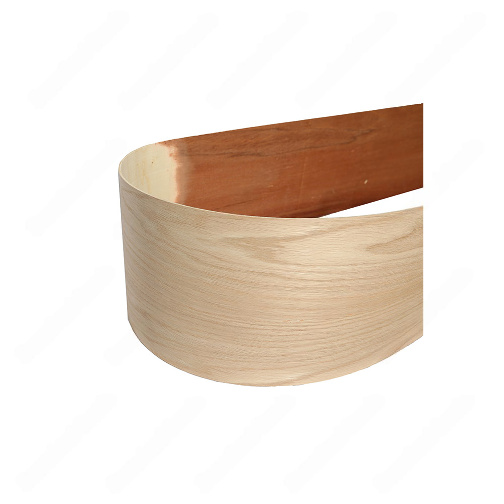 1/8" * 8ft * 8" Unfinished Both Sides Flexible Natural Red Oak Riser