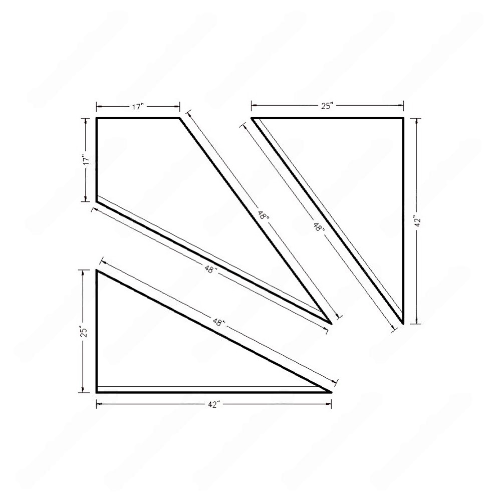 ST201 Standard Buno Square Edge With the Return Open Right Maple